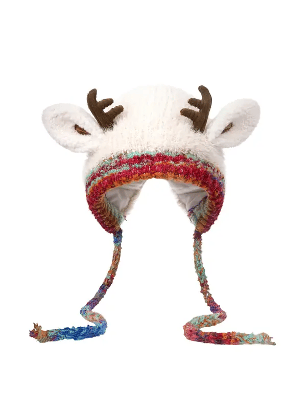 🎁The Best Christmas Gift🔥Original design Festive Christmas Antler Hat