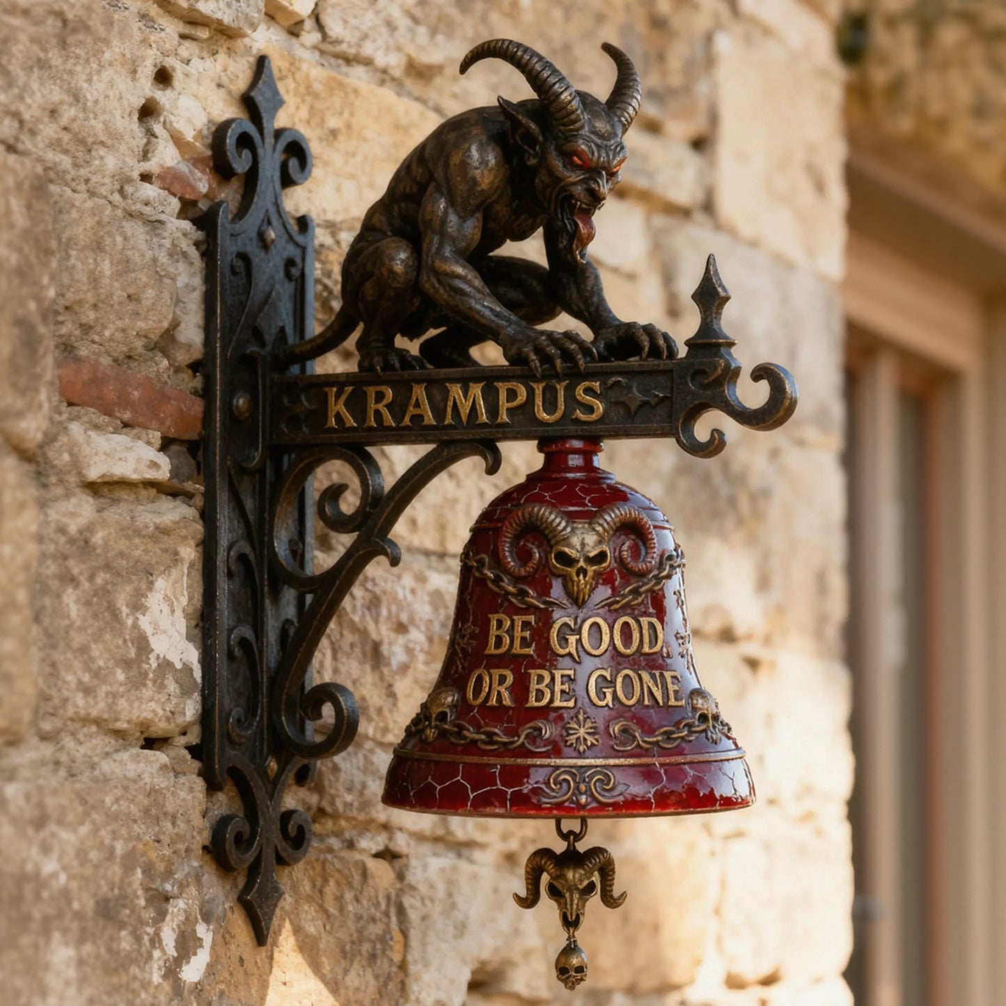 ๐ฅLast Day 50% OFF - ๐Krampus Door Bell๐(๐๐ฎ๐๐๐ฌ ๐๐๐ฅ๐ ๐๐๐ง๐๐ฆ๐๐๐ยฎ)