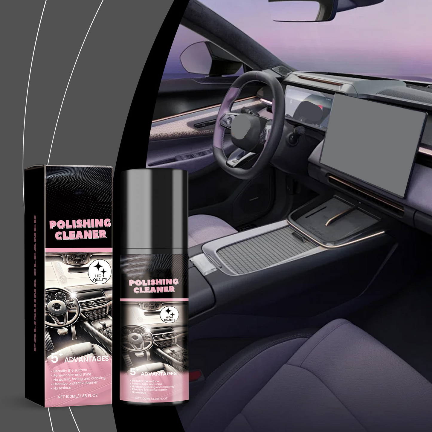 ๐ Car Cleaning Detailer | Quick Shine & Long-Lasting Protection