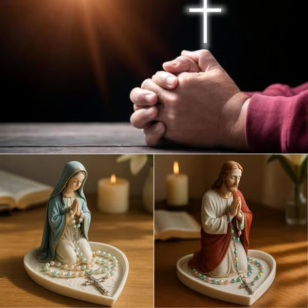 đ„Virgin Mary Rosary Holder (Necklace not included) - âLimited Handmade Series