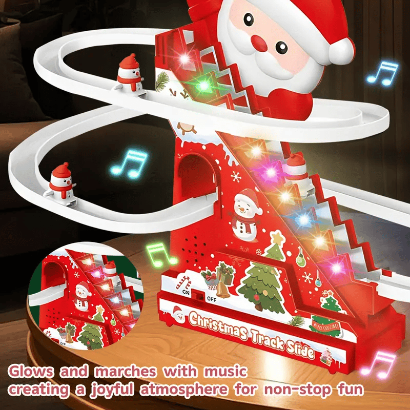 🔥Last Day 49% OFF -🎅Santa Electric Slide Climbing Toys for Automatic Stairs🛷