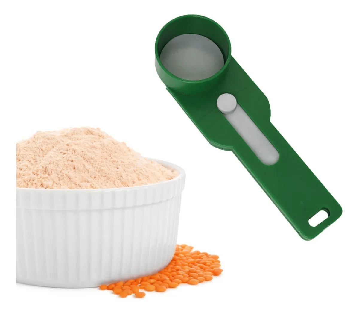 ⚖️ Practical Coffee Scoop Funnel With Sliding Measuring Function
