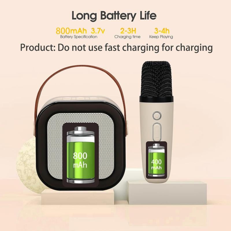 đ„Last Day 49% OFF-Fall Portable Wireless Karaoke Speaker with 2 wireless Microphone