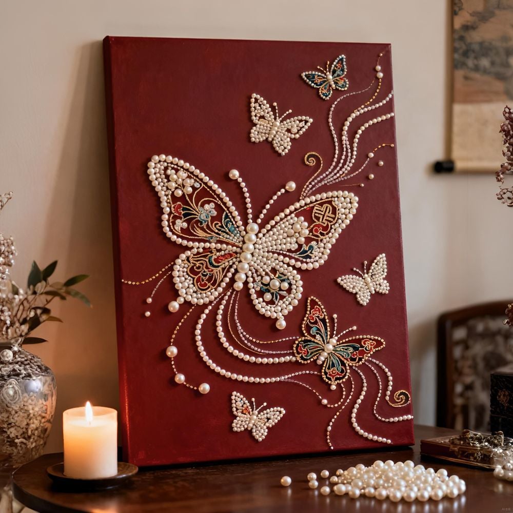 🏰✨DIY Beaded Art Kit - Castle Pearl Painting❤️🔥