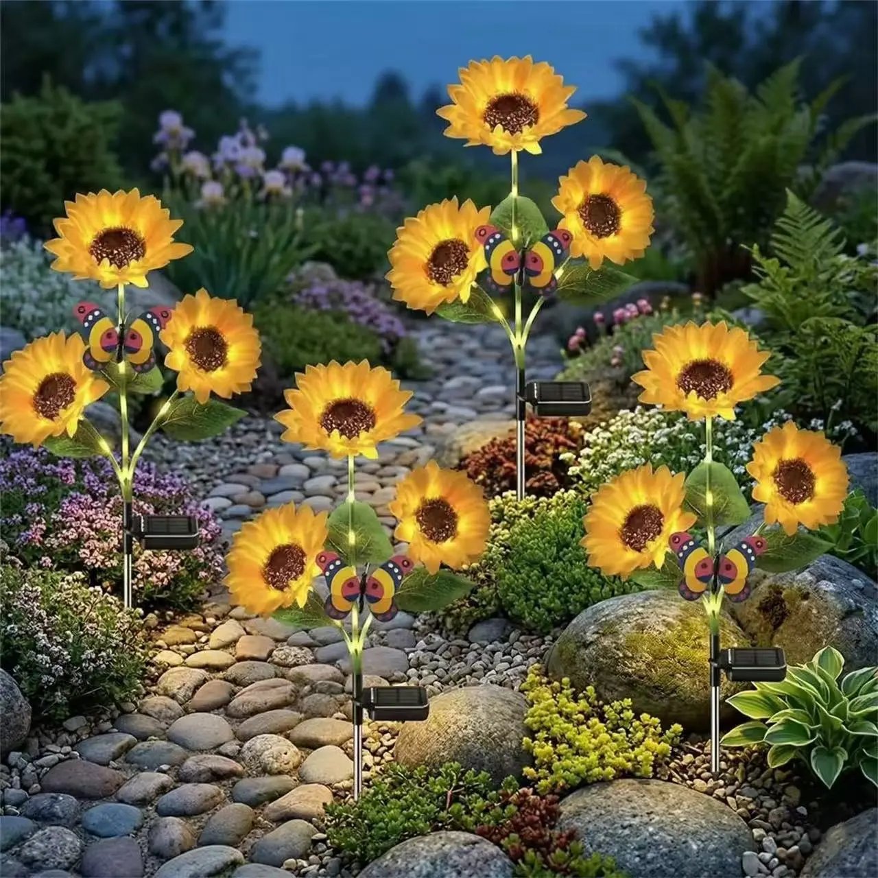 🌻Sunflower Solar Lights Outdoor Decor