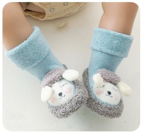 Baby Cartoon Plush Cotton Toddler Shoes
