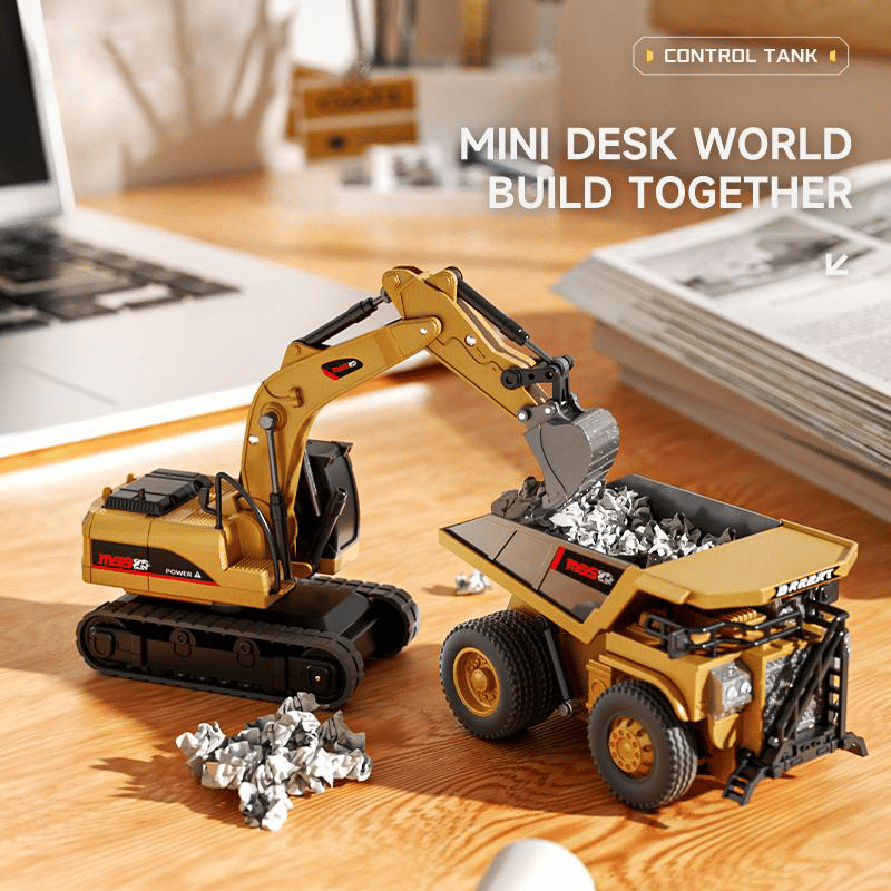 Excavator & Dump Truck Play set