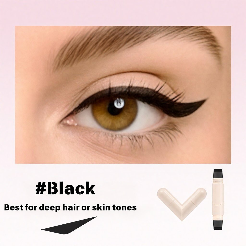 ⚡ 50K+ SOLD - Perfect Wing Stamp & Go - Easy Eyeliner Tool