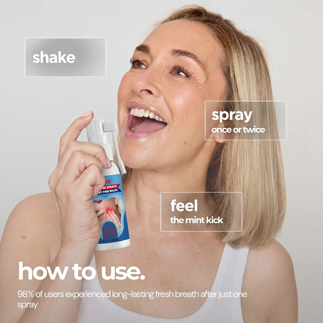 🦷All-in-One Oral Repair Spray – One Spray to Fix Bad Breath, Bleeding Gums & Tartar