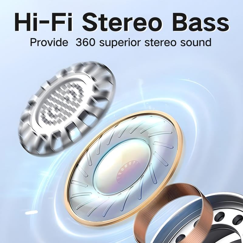 🏆 #1 Best Seller – AI-Powered Wireless Bluetooth 5.4 Earphones | Ultra-Clear Translation & Perfect iOS & Android Fit! 🎧🤖✨