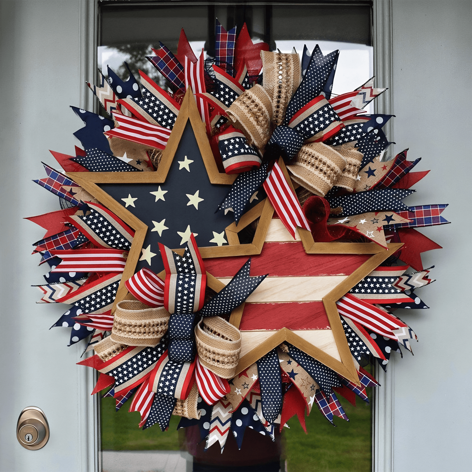 Patriotic Star Wreath* Style A