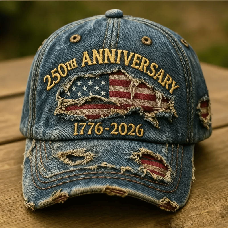 US 250th Anniversary Casual Print Hat