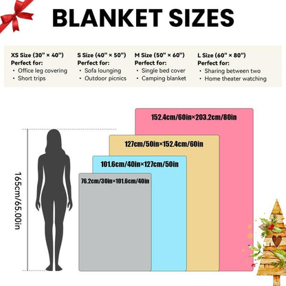 ✝️Comfortable Pink Virgin Mary Blanket - 🌸Made of ultra-soft velvet and decorated with a floral pattern, it's the perfect gift for a daughter, mother, or grandma🎁