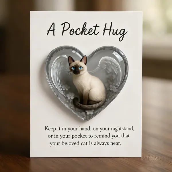 🎄Early Christmas Sale 49% OFF😺💖 Pocket Hug Cat Card--🎉Buy 2 VIP Shipping