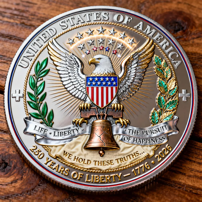 🏆Flash Sale 60% OFF - Declaration of Independence – 250th Anniversary Commemorative Coin