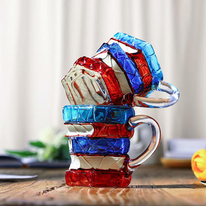 🔥Christmas Early Discount 49% Off🎅Unique Glass Craft Innovative 3D Painting Book Mug