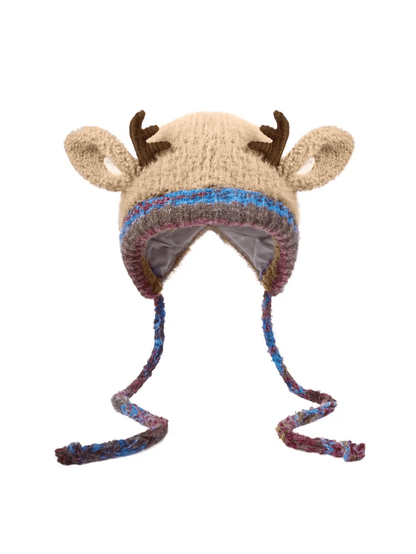 🎁The Best Christmas Gift🔥Original design Festive Christmas Antler Hat