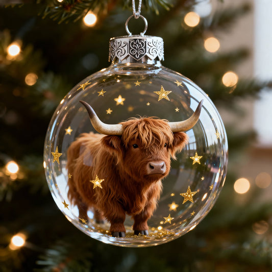 🔥🐂Wildlife Wonders – Crystal Ball Ornament Collection