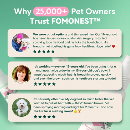 FOMONEST™ Dental Spray – Stop Bad Breath & Tartar at the Source