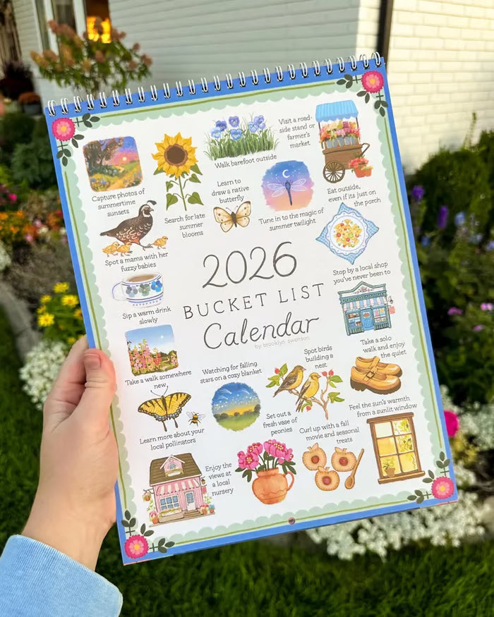 🔥LAST DAY 50% OFF -✨ 2026 Wish List Calendar 📅
