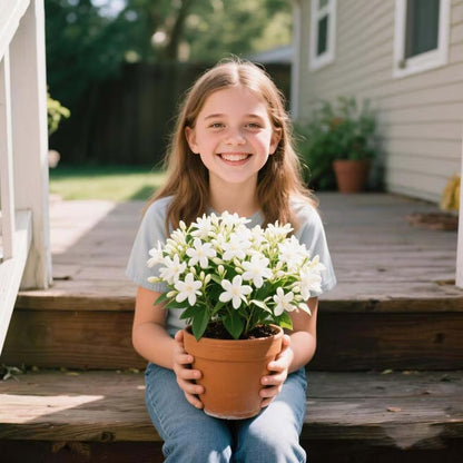🏆 75K+ SOLD! 🌿❄️ Midnight Perfume Jasmine Seeds – Winter Planting, Perennial Blooms & Fragrant Garden Elegance 🌸