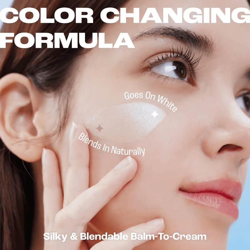 🎉Buy 1 Get 1 Free✨Cream Stick V White Korean Color-Changing Foundation Stick with Volufiline