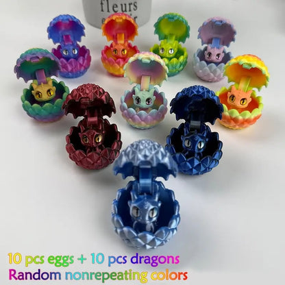 🔥Last Day 50% OFF - ✨🐉Your Favorite Sky Companions: 20-Piece Random Colors Mini Dragon Egg Set