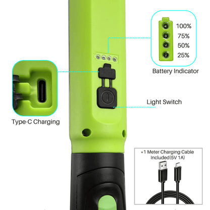 🔥Hot Sale🌟🔦3000 Lumens Rechargeable Work Light — Bright, Tough & Built for Every Job💡