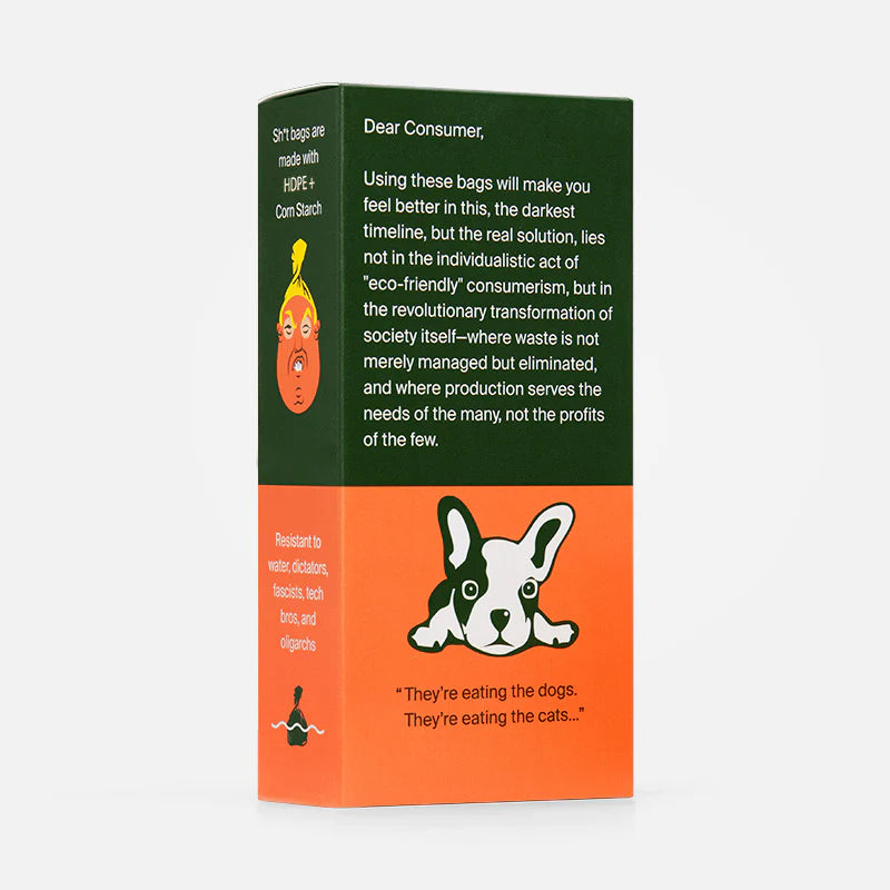 SH*T Bag(60 Count) — “The Most Interesting Poop Bag Ever!”