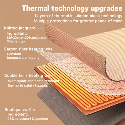 🎅Best Winter Gifts 🔥Favorite Portable Heated Shawl (Buy 2 Free Shipping)