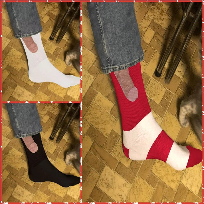 🔥(Black+White+Red/White)*2- (6 PAIRS & Each Only $5.16)