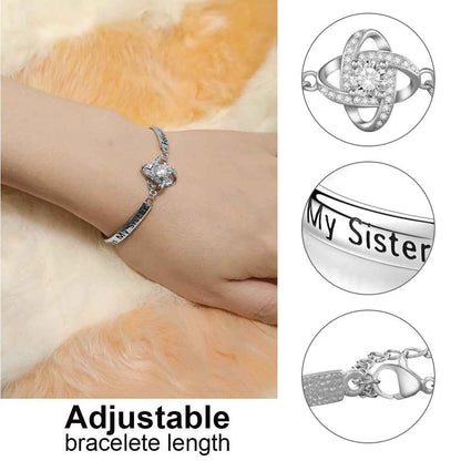 A Bracelet That Celebrates Your Unbreakable Friendship ❤️The Lucky Four-Leaf Clover Bracelet A symbol of luck, love, and the bond between best friends.