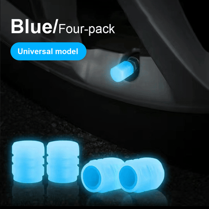 🚗Glow-in-the-Dark Tire Caps 💡