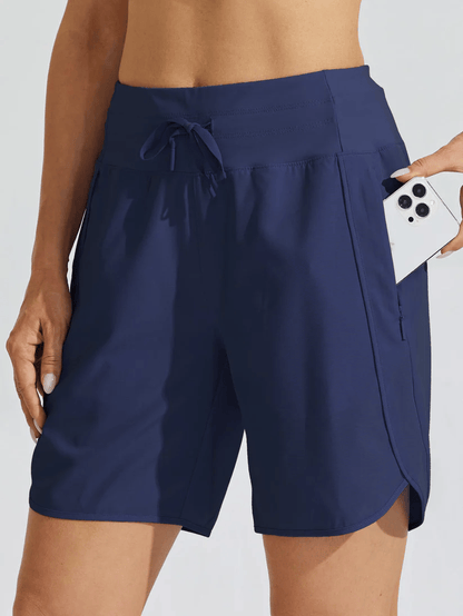🔥New Arrival 50% OFF🔥Women's Active 7 Inseam Athletic Long Running High Wasistband Shorts