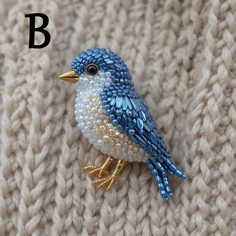 🔥LAST DAY 49% OFF – 🐦DIY Beaded Bird Craft Kit