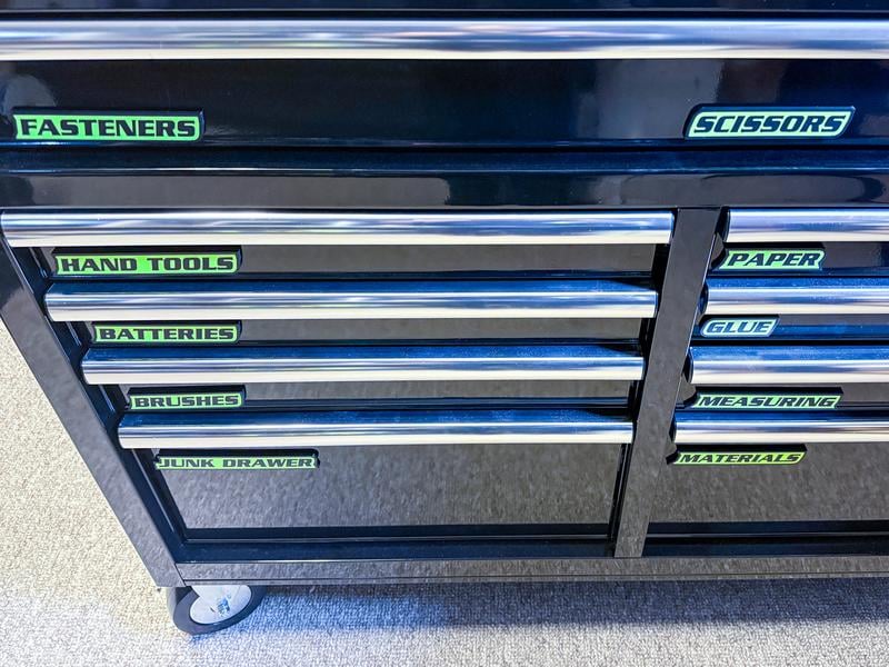 🔥Hot Sale 49% off🌟12 Pack of Magnetic Toolbox Labels🔩