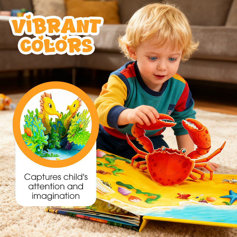 ✨【Kids' Animal-Themed Pop-Up Books】✨