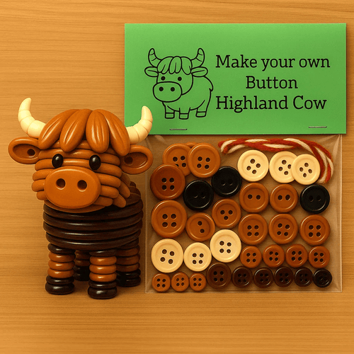 🎄🎁DIY Button Animal Ornaments