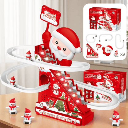 🔥Last Day 49% OFF -🎅Santa Electric Slide Climbing Toys for Automatic Stairs🛷