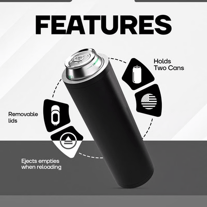 🔥Last Day 49% OFF -Double Tactical Reload Can Holder-Ultra Chill System❄️