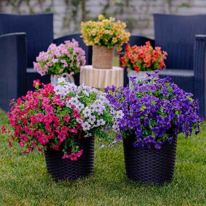 Upgraded High-grade  Material 🌱 Rainproof Lifelike Artificial Flowers With UV-Shield Coating