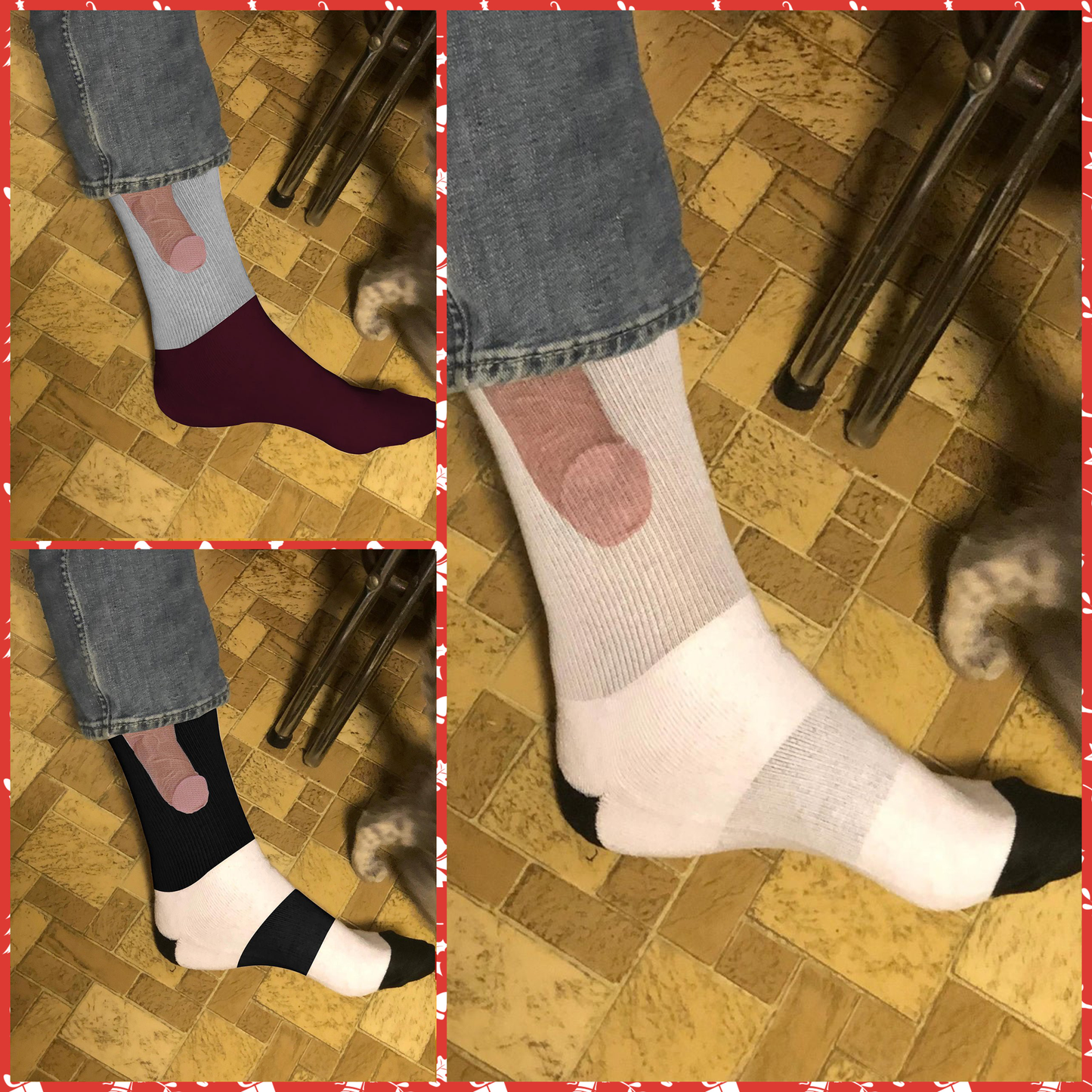 🎄Christmas Hot Sale - 70% OFF-Memorable Gift-“Show Off”Socks