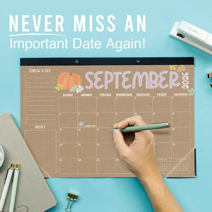 🔥Last Day 50% OFF - 🗓️🎨2026-2027 Desk Calendar