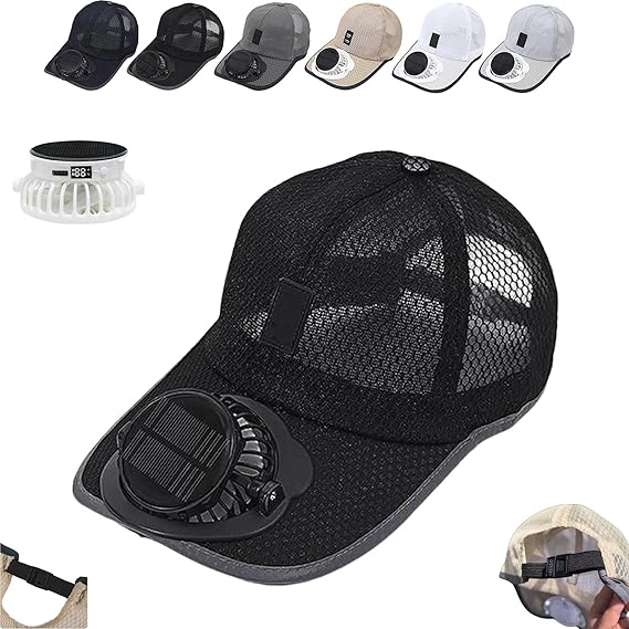 🔥Solar Rechargeable Peak Cap🧢