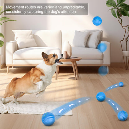 2pcs Smart Interactive Dog Toy Ball, Active Rolling Wicked Ball with Automatic Bouncing and Rotating for All Dogs