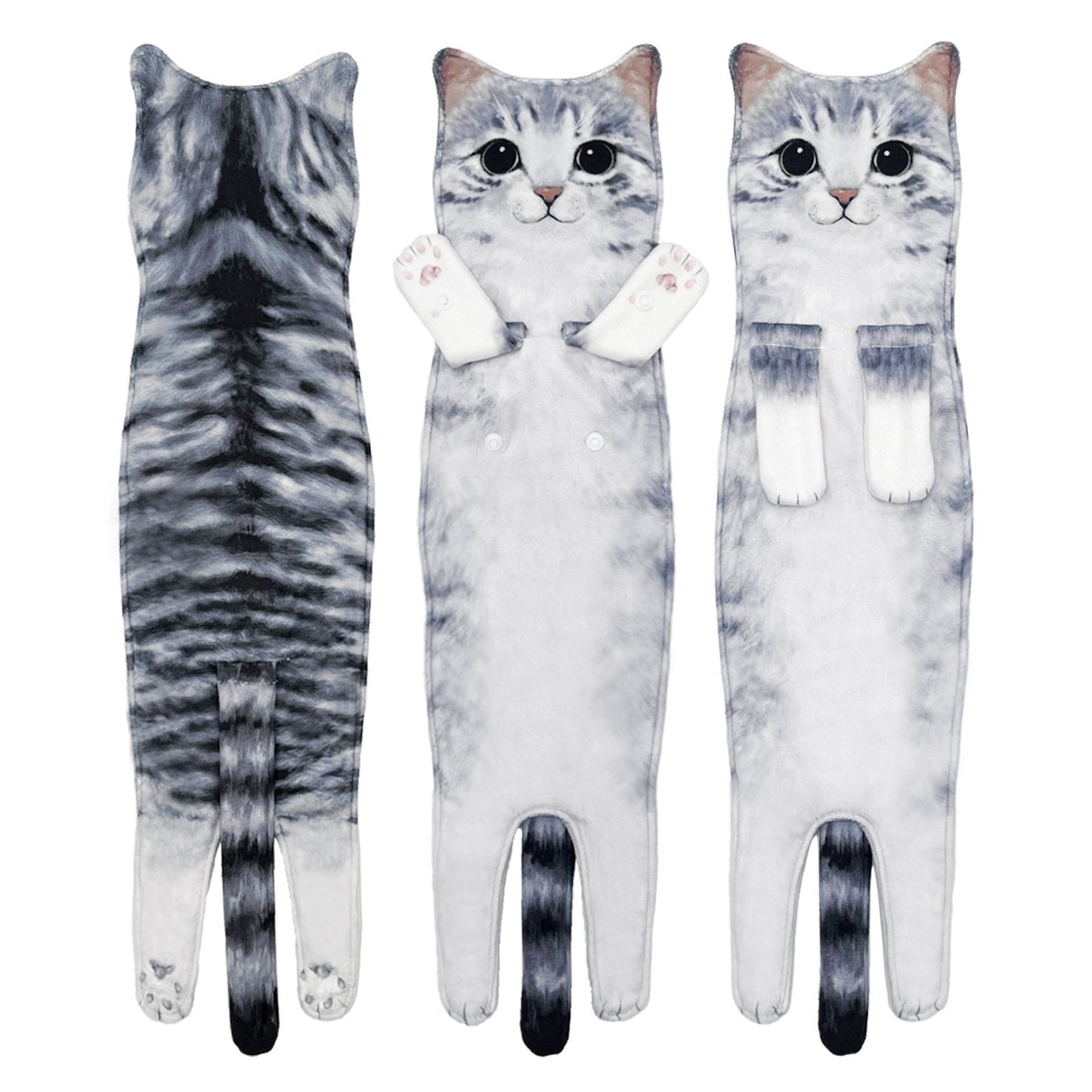 🎁 Early Christmas Sale — Up to 49% OFF! 🎅 Funny Cat Hand Towels