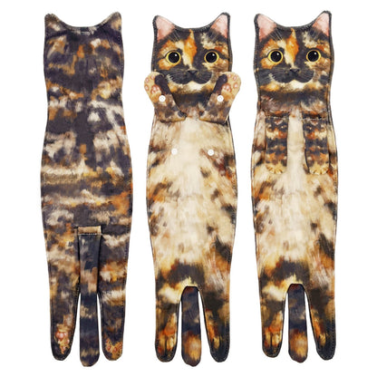 🎁 Early Christmas Sale — Up to 49% OFF! 🎅 Funny Cat Hand Towels