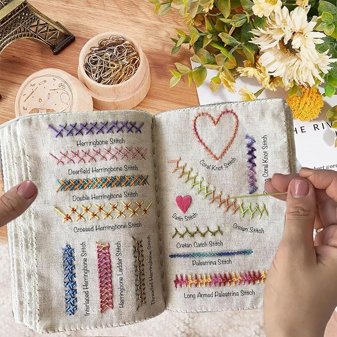 86 Embroidery Stitches
