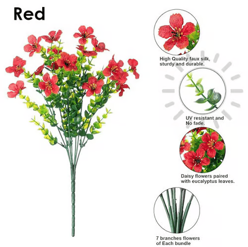 🌸Last Day 70% OFF - UV Resistant Colorful Artificial Flower