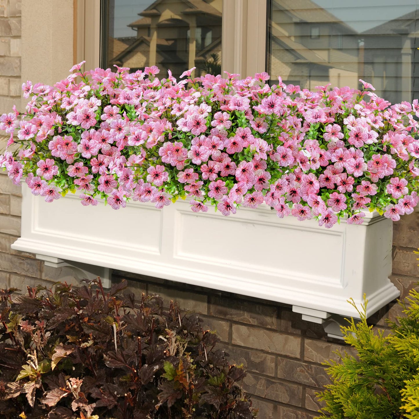 Upgraded High-grade  Material 🌱 Rainproof Lifelike Artificial Flowers With UV-Shield Coating